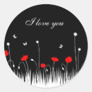 Recherche de i love you autocollants Floral