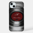 Recherche de le disque vinyle iphone coques Noir
