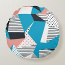 Recherche de motif memphis coussins Décoration