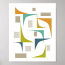 Suche nach modernes geometrisches poster Orange