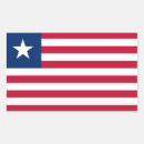 Recherche de liberia autocollants Drapeau du liberia