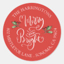 Recherche de étiquettes de adresse de noël autocollants Calligraphie