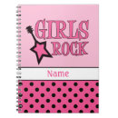 Suche nach rosa und schwarzes notizbuch Girl