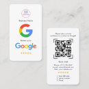 Recherche de google je cartes visite Qr code