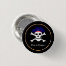 Recherche de trésor de pirate badges Crâne