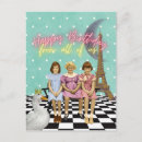 Recherche de funky vœux cartes Vintage