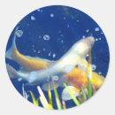 Recherche de carpe koi autocollants Poisson rouge