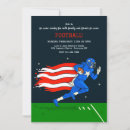 Suche nach amerikanischer fußball einladungen Sport