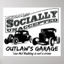 Recherche de rat rod posters Vintage