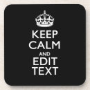Recherche de keep calm dessous de verres Restez calme et continuez
