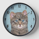 Recherche de originaux horloges Chat