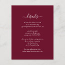 Suche nach bordeaux begleit karten Hochzeitswebsite