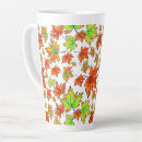 Recherche de feuille rouge tasses Automne