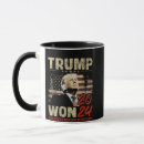 Recherche de victoire tasses Président
