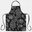 Recherche de motif ethnique tabliers Blanc