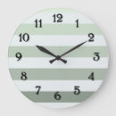 Recherche de rayures vertes horloges Moderne