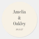 Recherche de champagne mariage autocollants Minimaliste