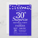 Recherche de roy invitations Bleu royal
