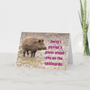 Recherche de sanglier vœux cartes Écorce