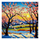 Suche nach kirschbaum poster Sonnenuntergang
