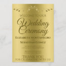 Recherche de vintage mariage programmes Élégant