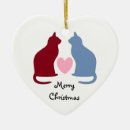 Recherche de silhouette chat ornements Noël
