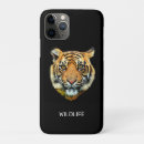 Recherche de tête de tigre iphone coques Élégant