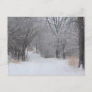 Recherche de solitude cartes postales Hiver