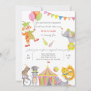 Suche nach circus birthday einladungen Zirkusgeburtseinladung