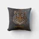 Recherche de tête de tigre coussins Animaux