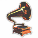 Recherche de gramophone autocollants Vintage