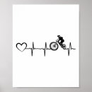 Recherche de gravier posters Cycliste