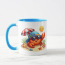 Recherche de crabe mignon tasses Plage
