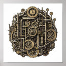 Suche nach zahnrad poster Steampunk