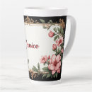 Recherche de cadre vintage tasses Floral