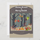 Recherche de forest mariage invitations Conte de fées