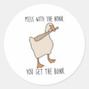 Recherche de klaxons autocollants Oie