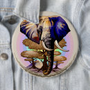 Recherche de éléphant africain badges Animaux sauvages