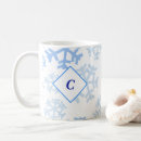 Suche nach und weiße schneeflocke tassen Monogramm