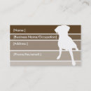 Recherche de silhouette de chien cartes visite Animal familier