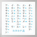 Suche nach katakana poster Alphabet