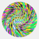 Recherche de vortex autocollants Psychédélique