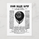 Recherche de ballons vintages cartes postales Noir