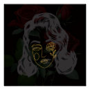 Suche nach maske poster Schwarz