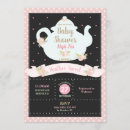 Recherche de théière rose invitations Petite fille