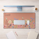 Recherche de fleur orange tapis souris Femme