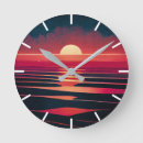 Recherche de relaxation horloges Sunset