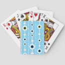Recherche de oiseau bleu jeux de cartes Fleur