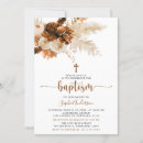 Recherche de boho baptême invitations Baptême d'herbe pampa