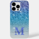 Recherche de pourpre et bleu iphone coques Monogrammé
